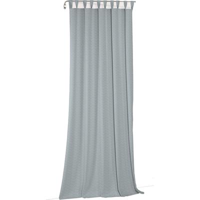 Vorhang WIRTH "Torbole", blau, B:132cm H:195cm, Baumwolle, Polyester, Gardinen, nach Maß Image
