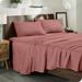Bare Home Organic Cotton Sheet Set - Silky Smooth Sateen Weave