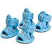 Pet Shoes Dog Sandals Shoes Comfortable Blue 3#