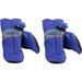 2 Pairs Dog Boots Anti Slip Paws Protectors Soft Dogs Shoes with Straps Pet Supplies Accessories for Indoor Outdoor Walking Running Sports Shoes Boot Slippers for Women (Blue 6)