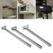 Farmhouse Shelf Support: High-Quality Durable T-Shaped Wall Mount with Strong Bearing and Floating Bracket Design