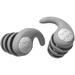 Noise canceling earplugs Silicone earplugs Sleep earplugs Shower earplugs Hearing Protection earplugs for Swimming Concert Rest Study Work Travel (Grey Small)