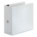 Universal Deluxe Easy-to-Open Binder 5 Capacity 11x8.5 (3) D-Ring White