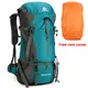 70l Nylon Camping Rucksack Reisetasche mit Regenschutz Outdoor Wandern Tages rucksack Bergsteigen