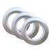 NUOLUX 20PCS Low Noise Eyelet Ring for Curtain Tape Buckle Blinds Drapery Rod (Silver)