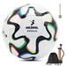 Size 5 Soccer Ball for Youth Machine Stitched Football with Pump and Storage Bag for Sports Training Match