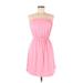 Old Navy Casual Dress: Pink Solid Dresses - Women's Size Medium