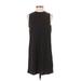 Lulus Casual Dress - DropWaist: Black Solid Dresses - New - Women's Size Small