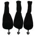 ProActive Sports Neo Fit 3 Headcover - Black/Black - 3 Pack