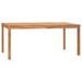 Dcenta Patio Dining Table 70.9 x35.4 x30.3 Solid Teak Wood