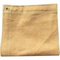 - 6 Ft. X 8 Ft. - 7 OZ Premium 90% Shade Cloth Shade Sail Sun Shade (TAN Color)