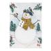 Evergreen Garden Flag Snowman Linen Double Sided Indoor Outdoor Decor 18 x 12.5