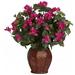 Nearly Natural Bougainvillea with Vase Silk Plant - Beauty