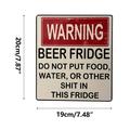 Funny Beer Refrigerator Sticker Sticker Refrigerator Sticker Beer Fridge Stickers Beer Stickers Fridge Stickers Funny Stickers Beer Decals for Men