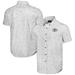 Men's NFL x Darius Rucker Collection by Fanatics White Green Bay Packers Woven Short Sleeve Button Up Shirt