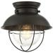 Savoy House Meridian 9" Wide Oil Rubbed Bronze 1-Light Ceiling Light