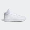 Sneaker ADIDAS SPORTSWEAR "HOOPS 3.0 MID LIFESTYLE BASKETBALL CLASSIC VINTAGE", Gr. 41, weiß (cloud weiß, cloud weiß, cloud weiß), Synthetik, Textil, sportlich, Schuhe