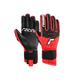 Skihandschuhe REUSCH "World Cup Warrior Neo" Gr. 7,5, schwarz (schwarz, rot) Damen Handschuhe Sporthandschuhe
