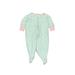 Onesies Long Sleeve Outfit: Blue Bottoms - Size Newborn