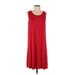 Old Navy Casual Dress - A-Line: Red Solid Dresses - Women's Size 2X-Small