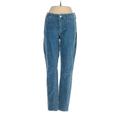 Joe's Jeans Jeans - High Rise Straight Leg Denim: Blue Bottoms - Women's Size 26 - Stonewash