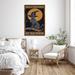 Trinx Earlon Cat Hello Darkness My Old Friend On Canvas Graphic Art Canvas in Brown | 14 H x 11 W x 1.25 D in | Wayfair