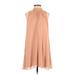 WAYF Casual Dress - A-Line: Tan Solid Dresses - Women's Size X-Small