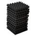 12 Pack Self-Adhesive Sound Proof Foam Panels High Density Soundproof Wall Panels Egg Crate Sound Panels - 2x12x12In