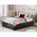 AFI Concord Wood King Platform Bed with Twin XL Trundle