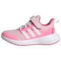 adidas Fortarun 2.0 Cloudfoam Elastic Lace Top Strap Shoes Sneaker, Clear Pink/Cloud White/Bliss Pink, 2.5 UK Child