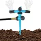 Arroseurs de jardin de grande surface pour pelouse système d'arrosage réglable et rotatif