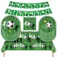 Ballons et Bannière de ixà Thème de Football pour Enfant Fournitures de Décoration d'Anniversaire