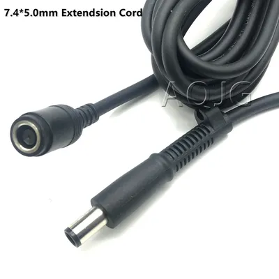 DC 7.4*5.0MM Projector Electromechanical Power Extension Cord For XGIMI H5 H3S RS Pro2 220W 230W 12AWG Power 3m 5M