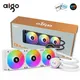 Aigo White Water Cooler CPU Cooling computer RGB Water Cooling Heatsink Integrated CPU Cooler Fan