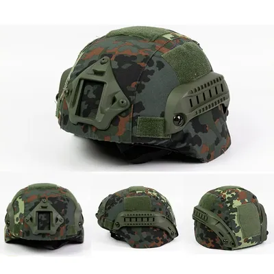 MICH2000 Helmet Cover Outdoor Airsoft Sports Helmet Accessory Tactical Camouflage Helmet Protective