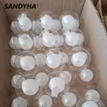 SANDYHA Fross Glass for Pendant Lamp Ball In Ball Glass Ball for Chandeliers Floor Lamps Decoration