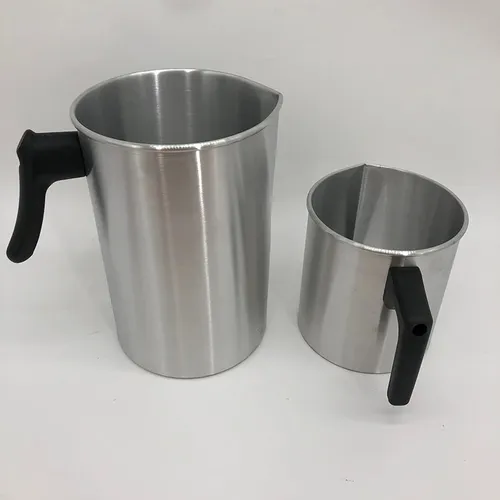 1.2/3L Wachs Schmelzen Topf Gießen Krug Krug für Kerze Der Werkzeug Gießen Topf Home DIY Edelstahl