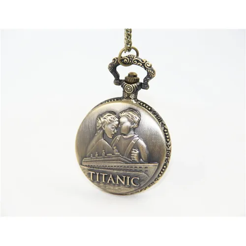 Mode Schmuck Vintage Charme Jack Und Rose Titanic Taschenuhr Halskette Für Frauen