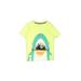 Carter's Short Sleeve T-Shirt: Yellow Tops - Size 4Toddler