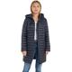 Tommy Hilfiger Damen Daunenmantel Logo Winter, Blau (Desert Sky), XL