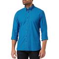 Tommy Hilfiger Herren Hemd Oxford Rf Shirt Langarm, Blau (Carbon Navy), XS