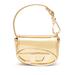 1dr Xxs Leather Crossbody Bag - Yellow - DIESEL Totes