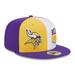 Men's New Era Gold/Purple Minnesota Vikings 2023 Sideline 59FIFTY Fitted Hat