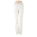 Express Jeans - Mid/Reg Rise: White Bottoms - Women's Size 2