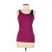 Reebok Active Tank Top: Purple Activewear - Women's Size Medium