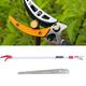 Durable Long Pole Saw Branch Pruning Cutter Trimmer 1.2m-2.2m Extendable Shaft