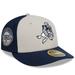 Men's New Era Cream/Navy Dallas Cowboys 2023 Sideline Historic Low Profile 59FIFTY Fitted Hat