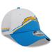 Men's New Era White/Powder Blue Los Angeles Chargers 2023 Sideline 9FORTY Adjustable Hat