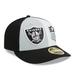 Men's New Era Gray/Black Las Vegas Raiders 2023 Sideline Low Profile 59FIFTY Fitted Hat