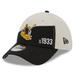 Men's New Era Cream/Black Pittsburgh Steelers 2023 Sideline Historic 39THIRTY Flex Hat